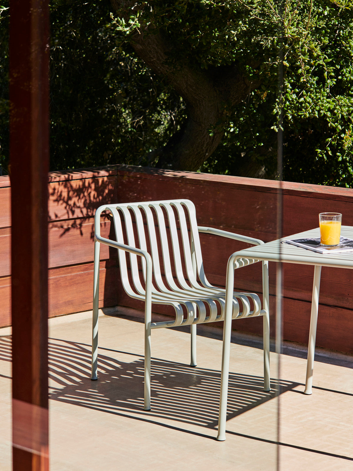 Scaun de dining Palissade - Gri