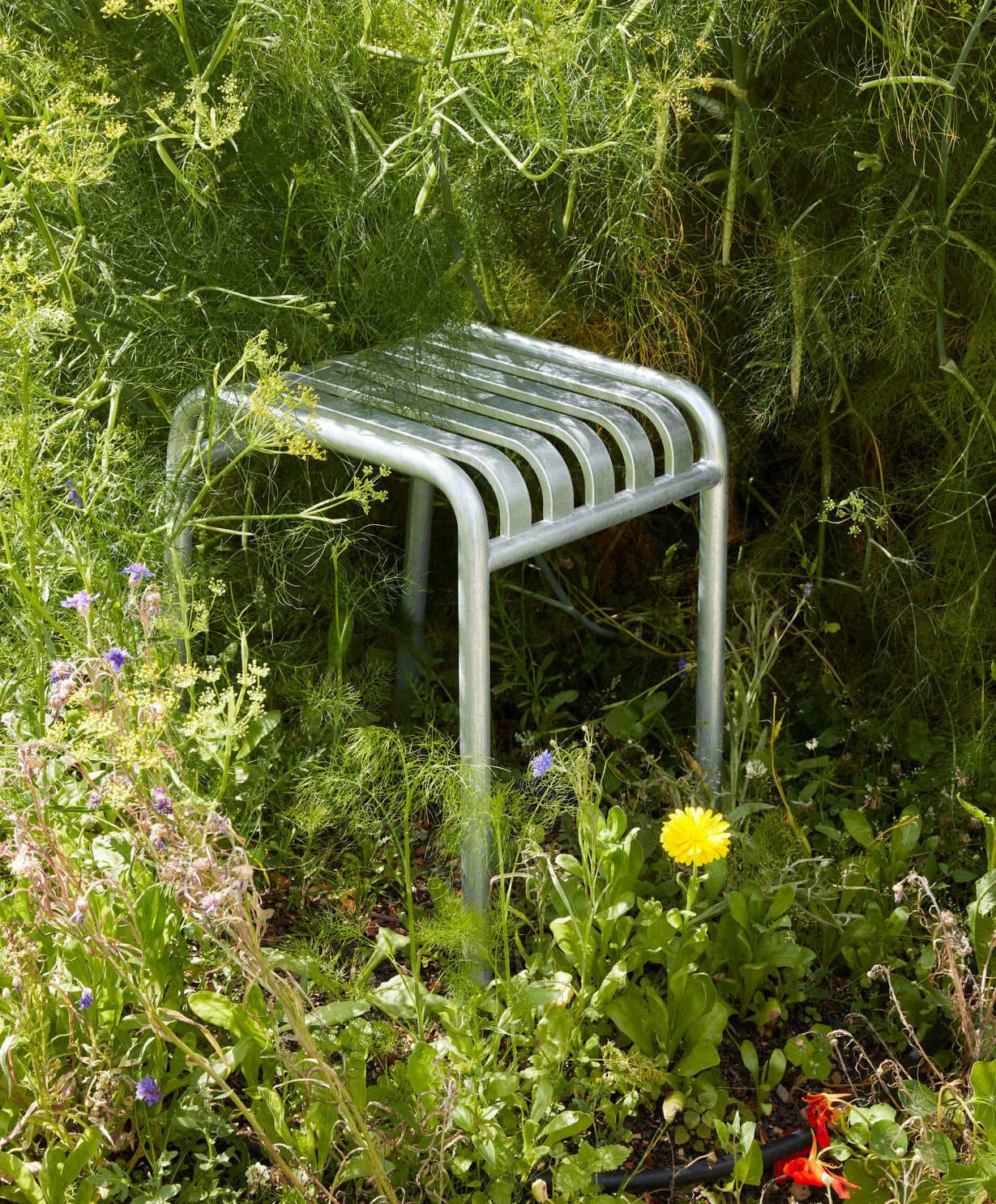 Taburet Palissade - Hot Galvanised