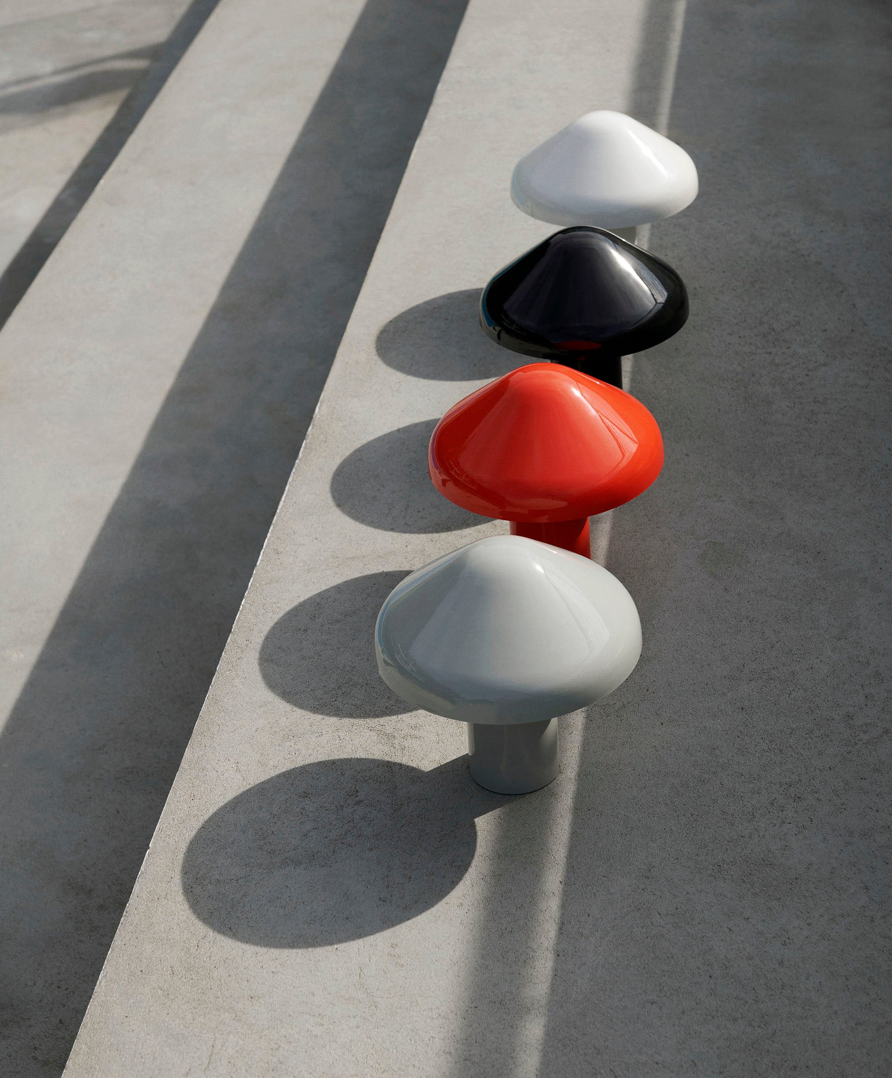 Pao Portable Table Lamp - Cool Grey
