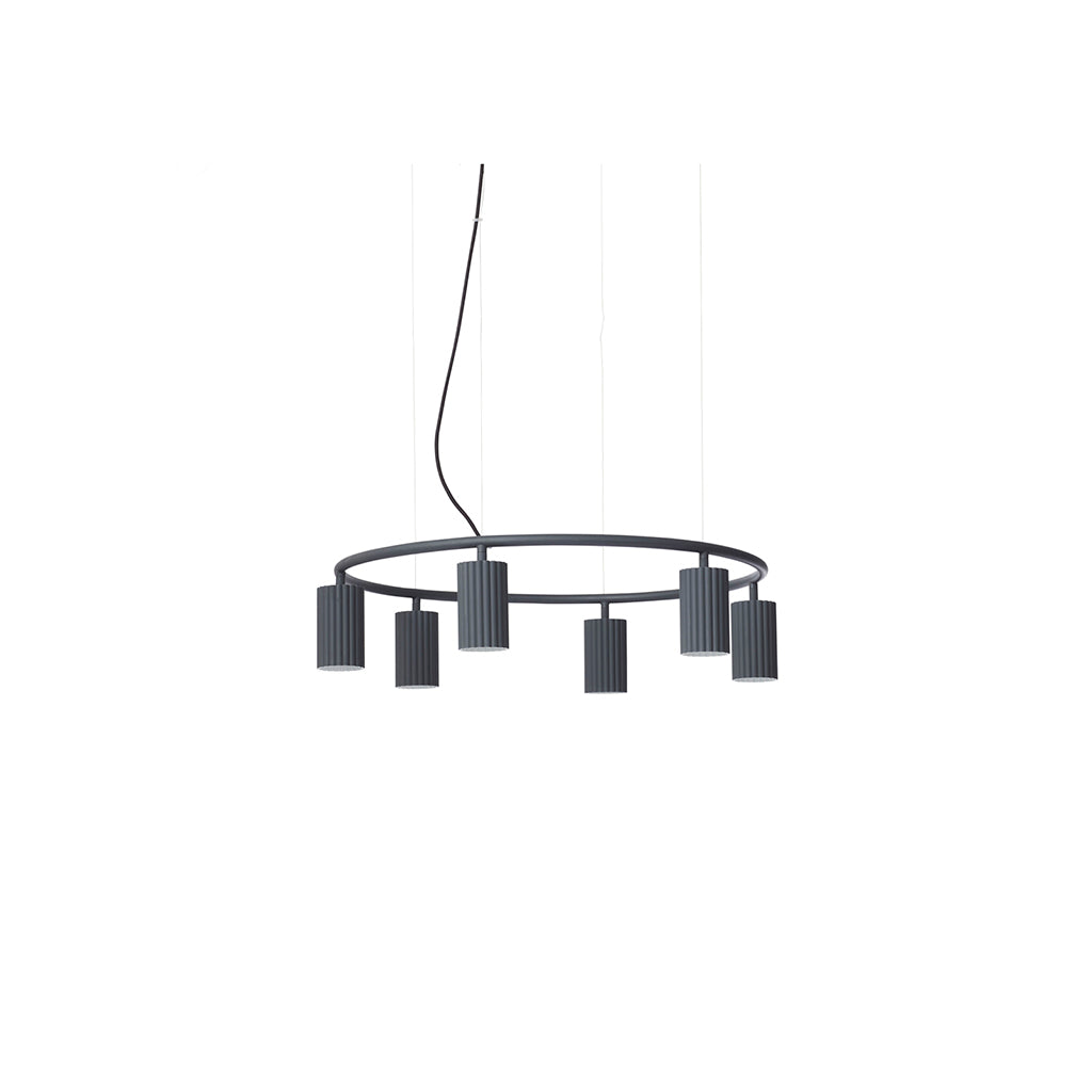 Donna Circle 60 Pendant - Black ink