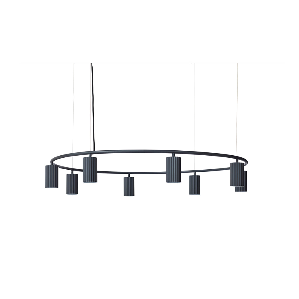 Donna Circle 100 Pendant - Black ink