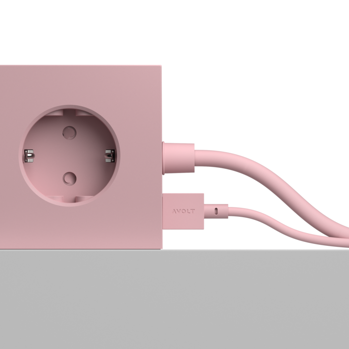 Cable 1 USB-A to Apple Lightning - Old Pink