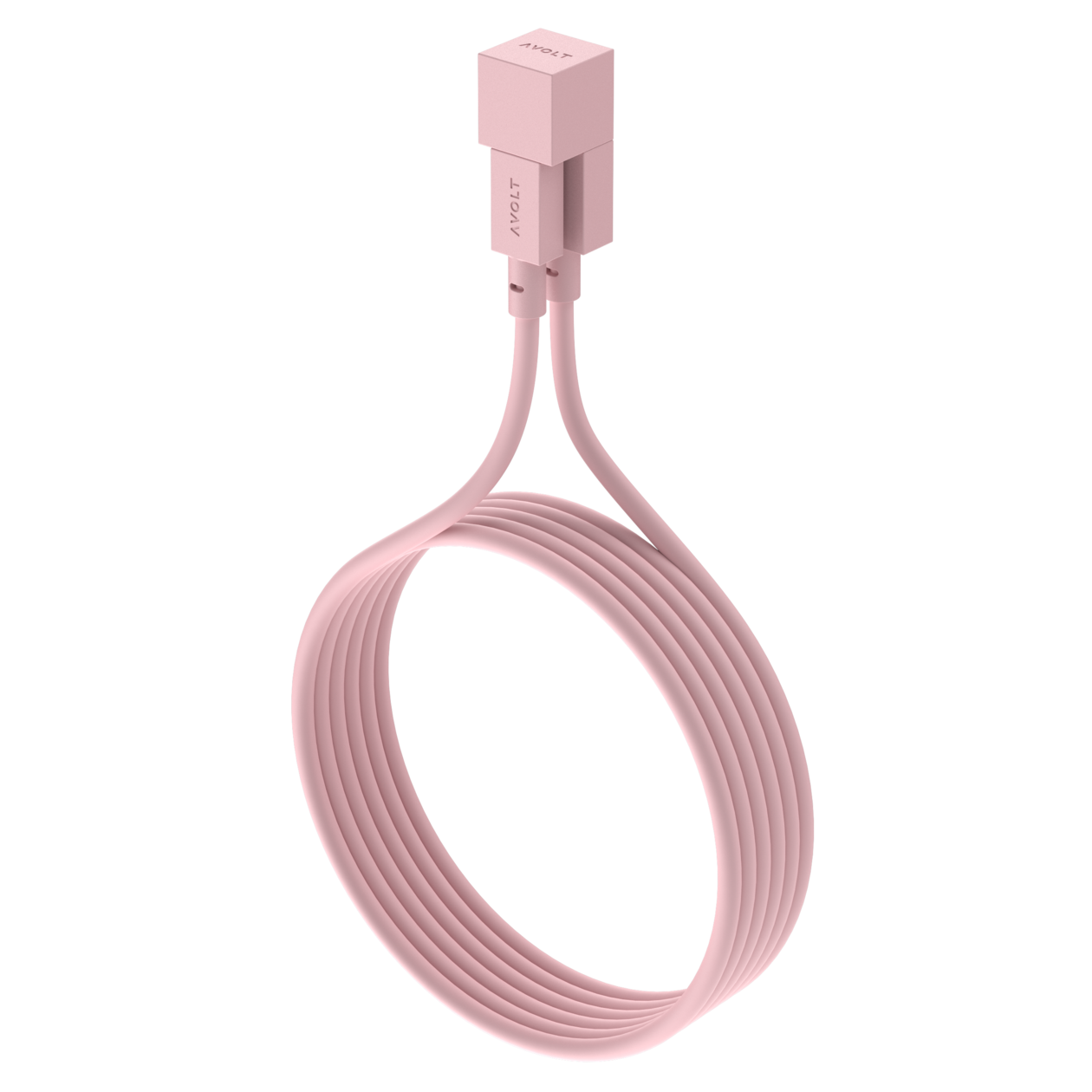 Cable 1 USB-A to Apple Lightning - Old Pink