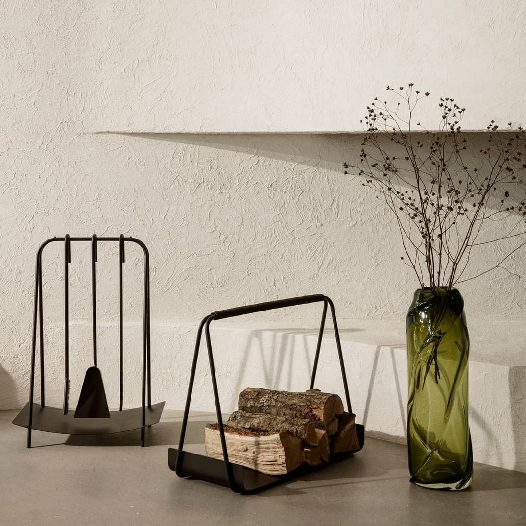 Port Wood Basket - Black