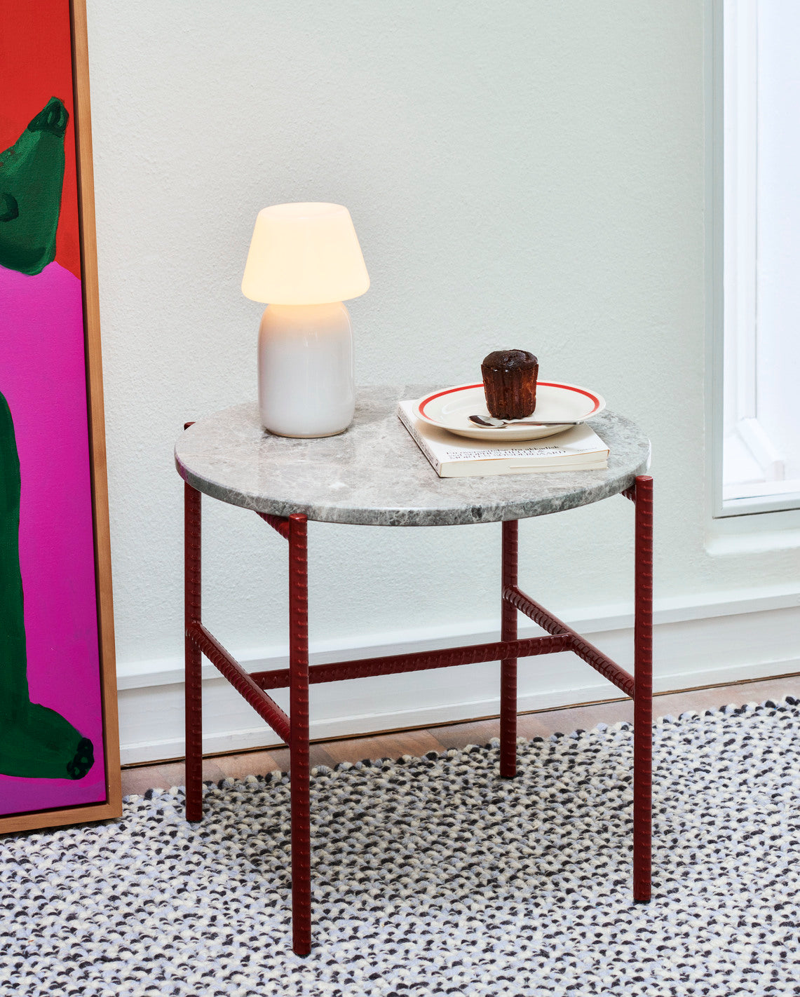 Apollo Portable Lamp - White opal glass
