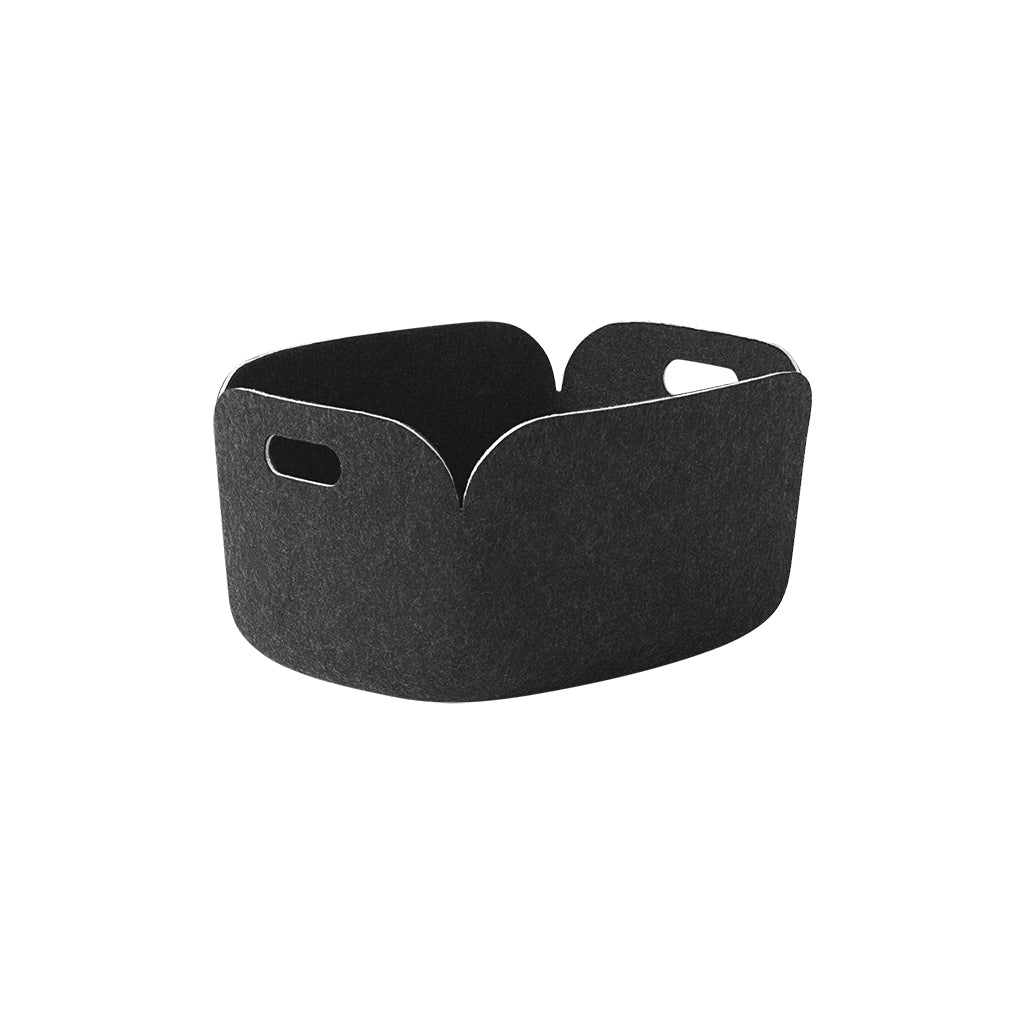 Restore Basket - Black Melange