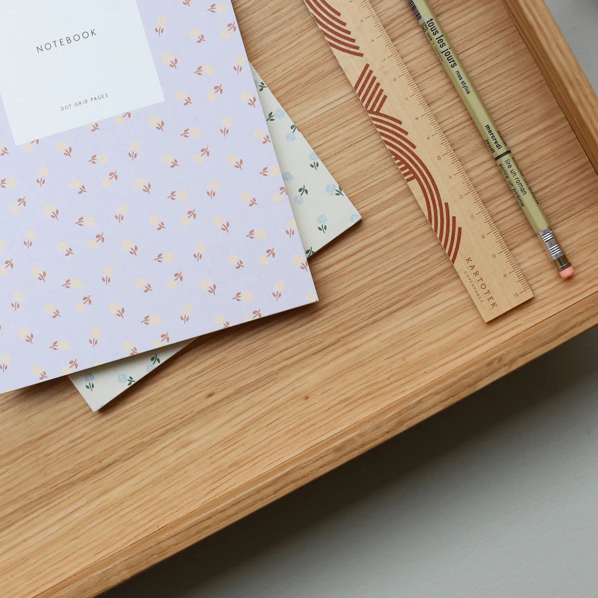 Small Notebook - Lavender flowers