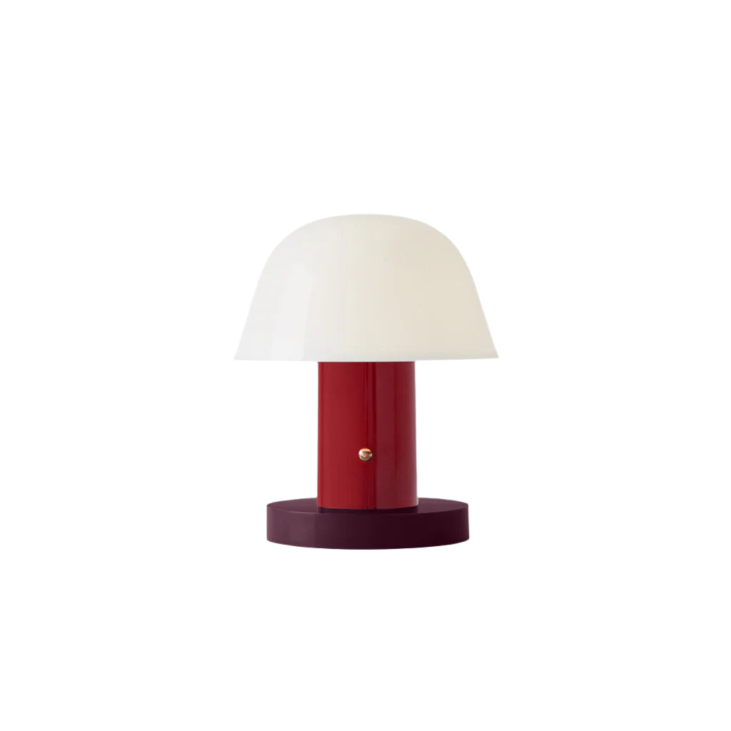 Setago Portable table lamp JH27 - Maroon & Grape