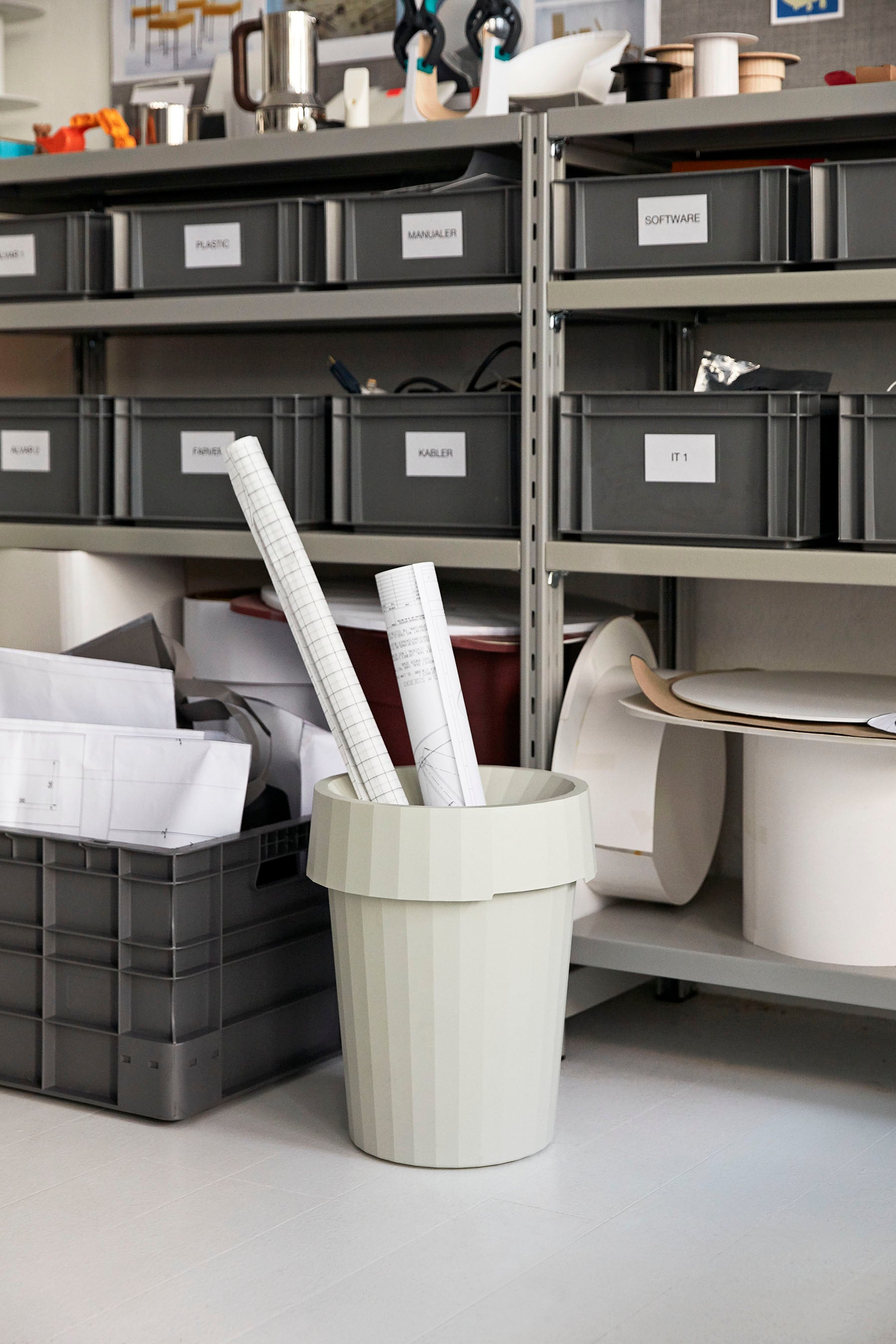 Shade Bin - Off white