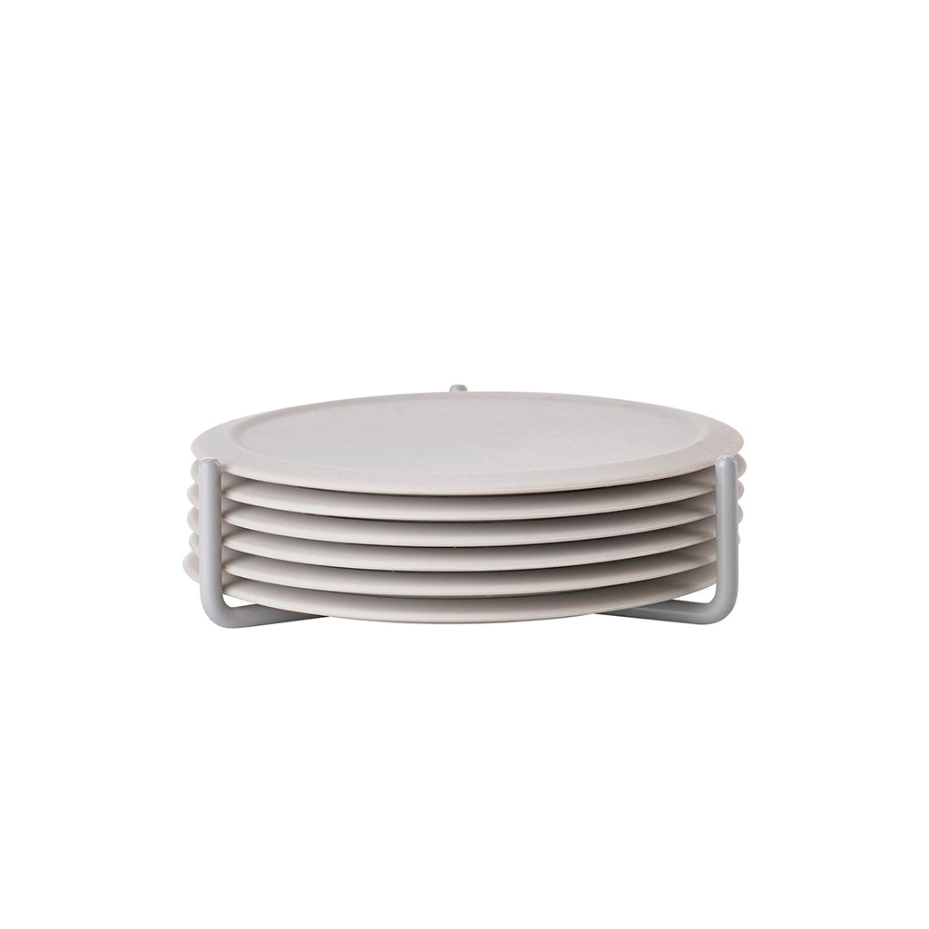 Singles Coasters - Warm Grey