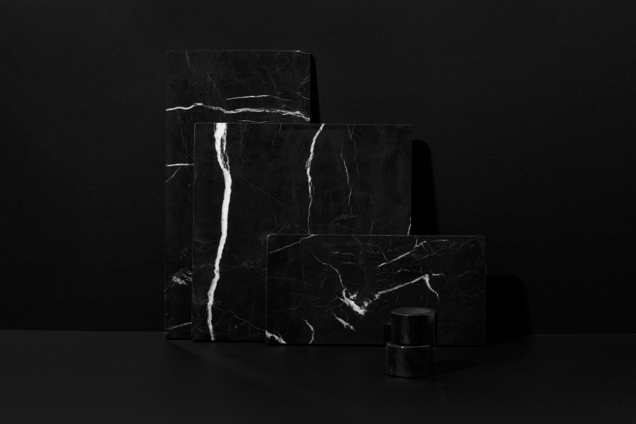 Black Marble Rectangular Board M