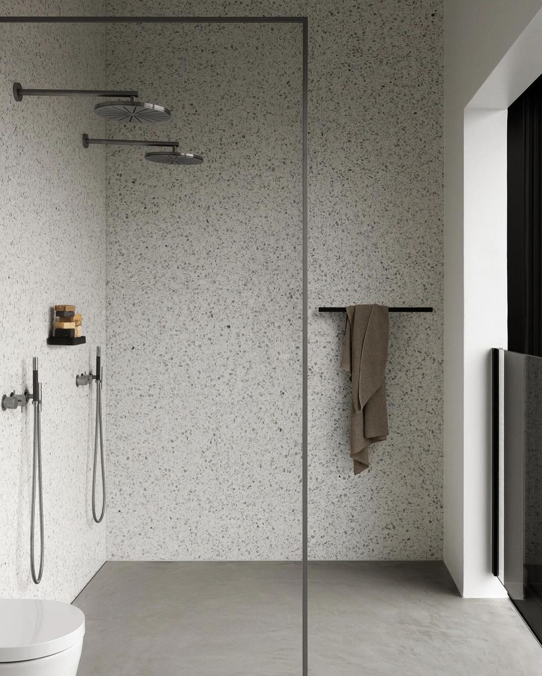 Towel Bar - Black