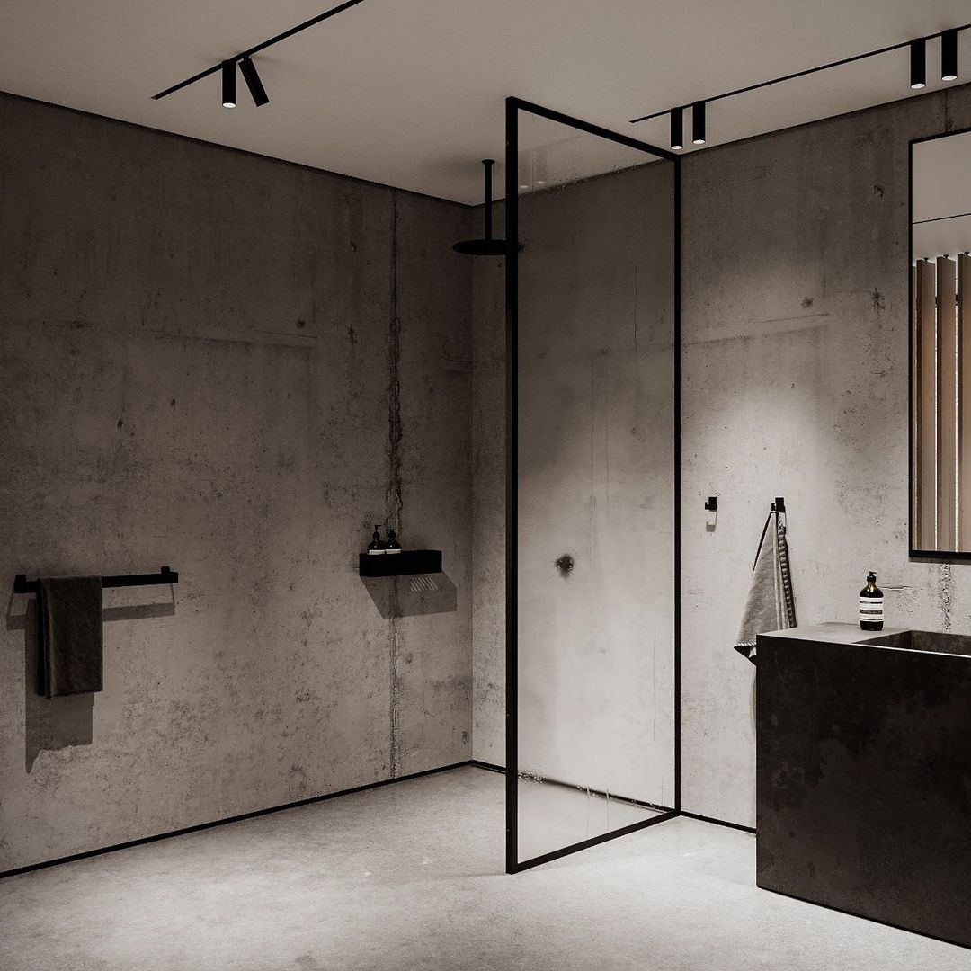 Bath Shelf 40 - Black