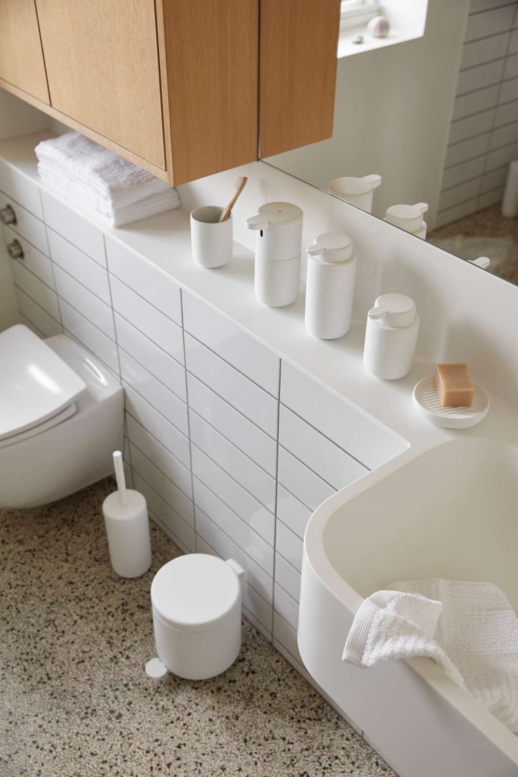 Zone Ume Toilet Brush White