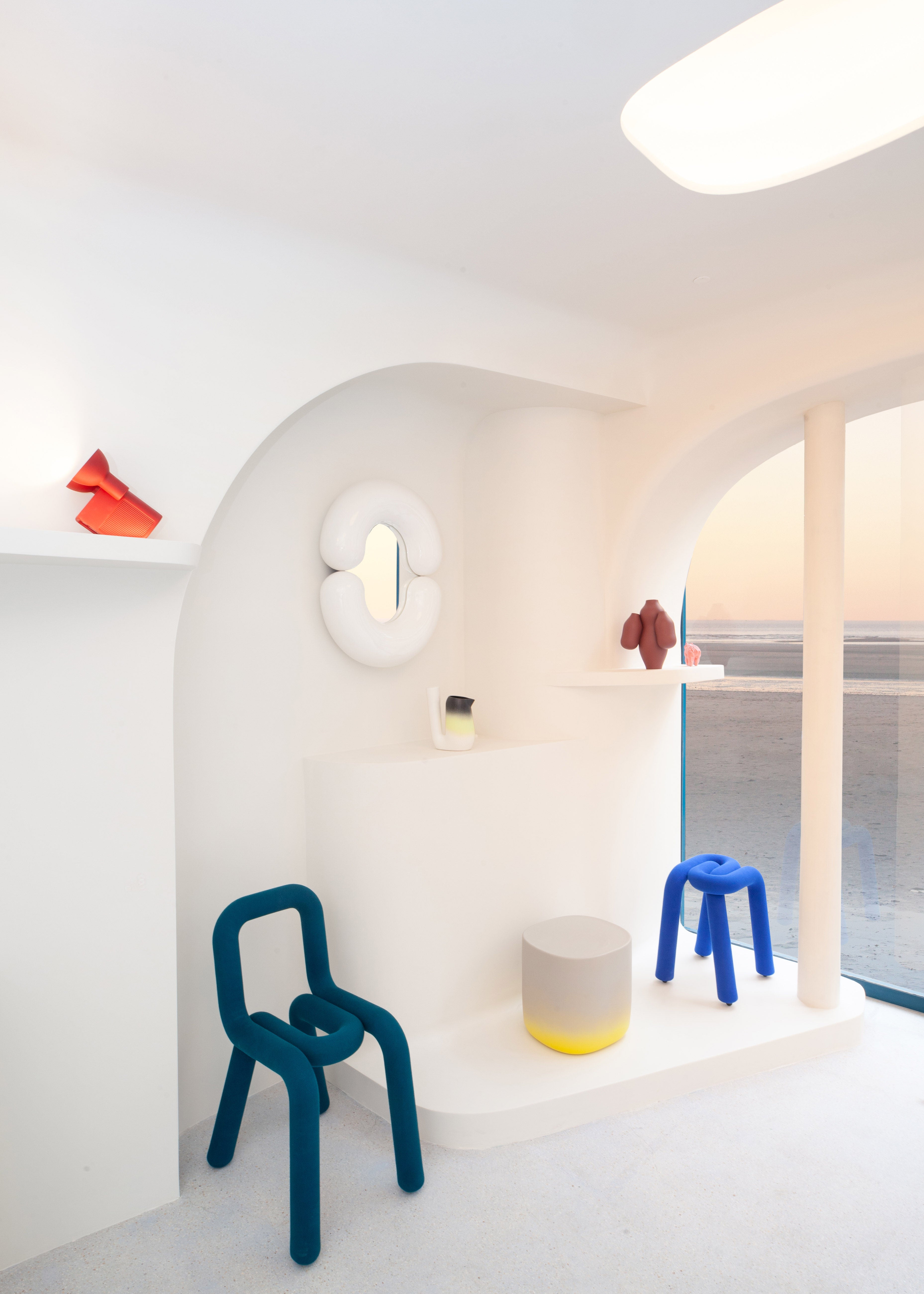Bold Stool - Blue