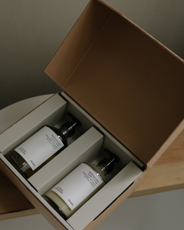 Gift Box: Hand Wash and Hand Lotion - Apothecary