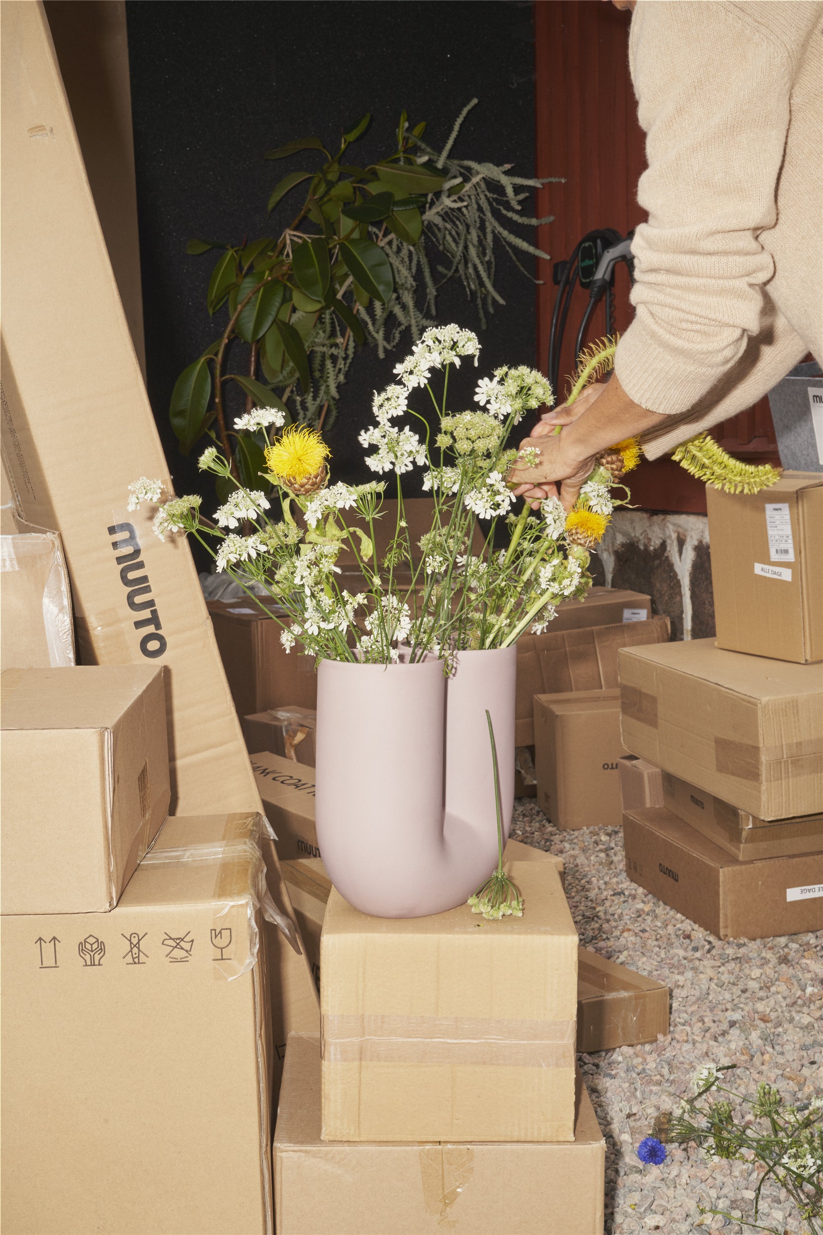 Kink Vase - Dusty Lillac