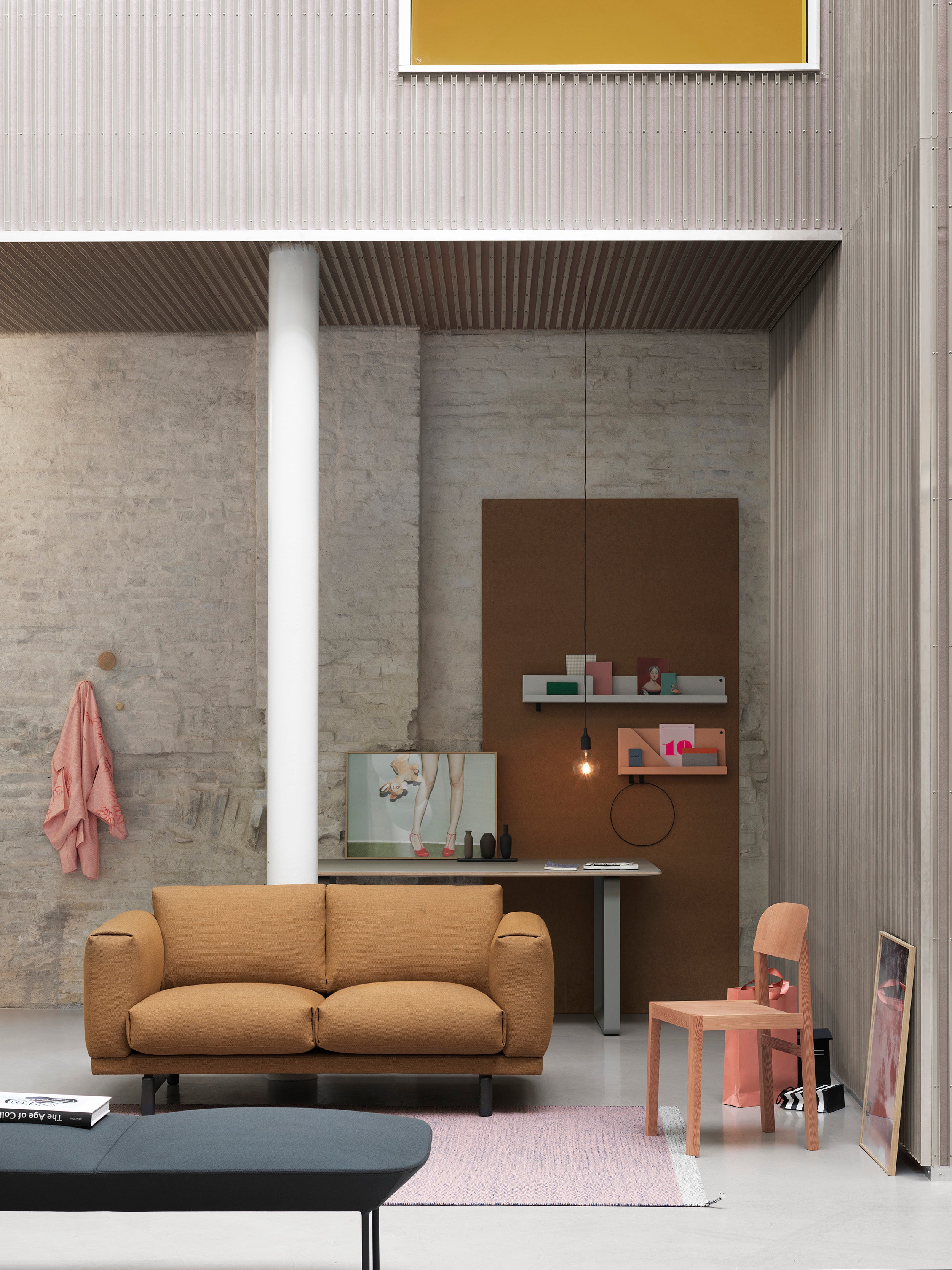 Folded Shelves 51 x 22 cm - Burnt Orange
