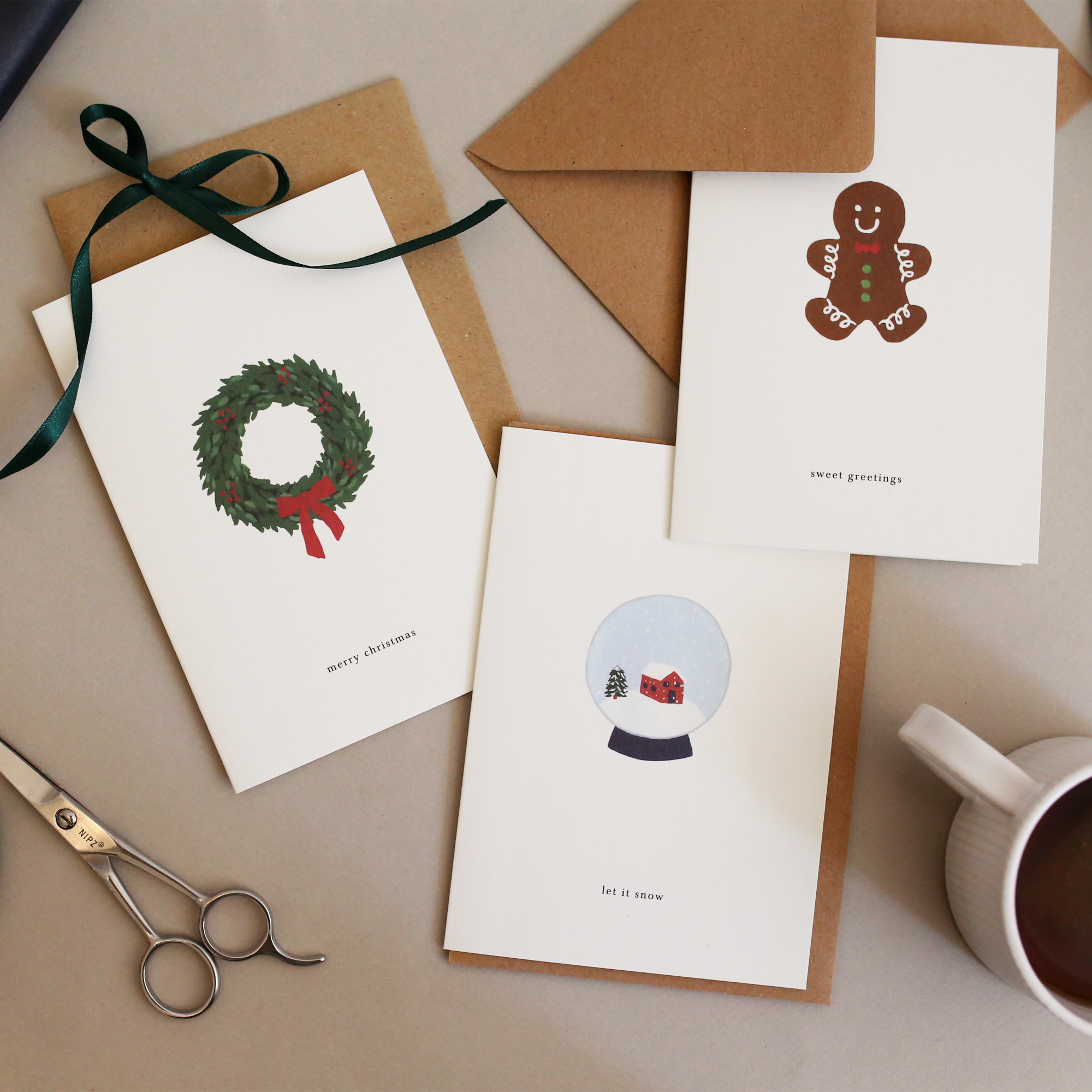 Greeting Card - Snowglobe